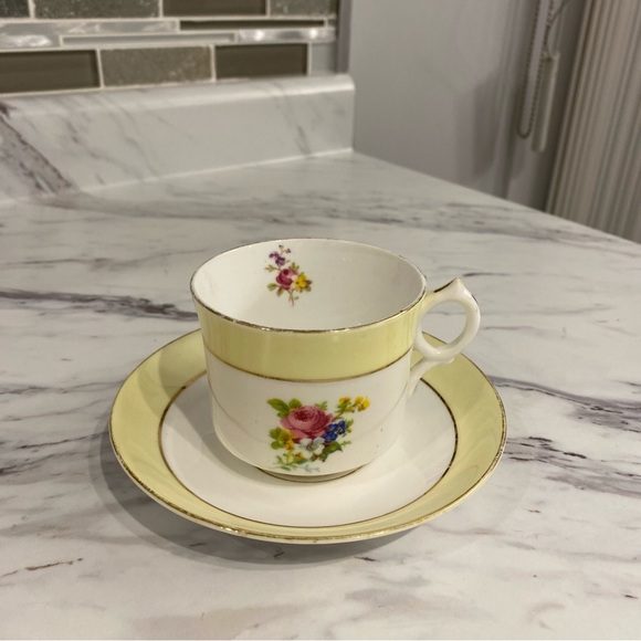 Vintage Rosina Bone China Teacup & Saucer set - Picture 2 of 12